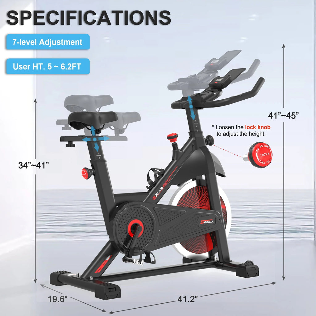 Magnetic Resistance Indoor Cycling Bike H518
