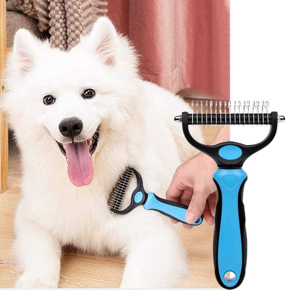 Dematting Brush Undercoat Rake for Dogs & Cats U53448