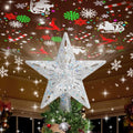 Christmas Tree Topper Lighted with 6 Projection Modes S722