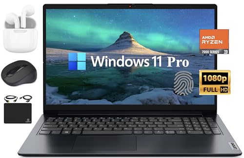 15.6" FHD Display AMD Ryzen 3 8GB LPDDR5 1TB PCIe SSD Laptop K63374