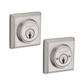 Satin Nickel Keyed Entry Double Cylinder Deadbolt E5871