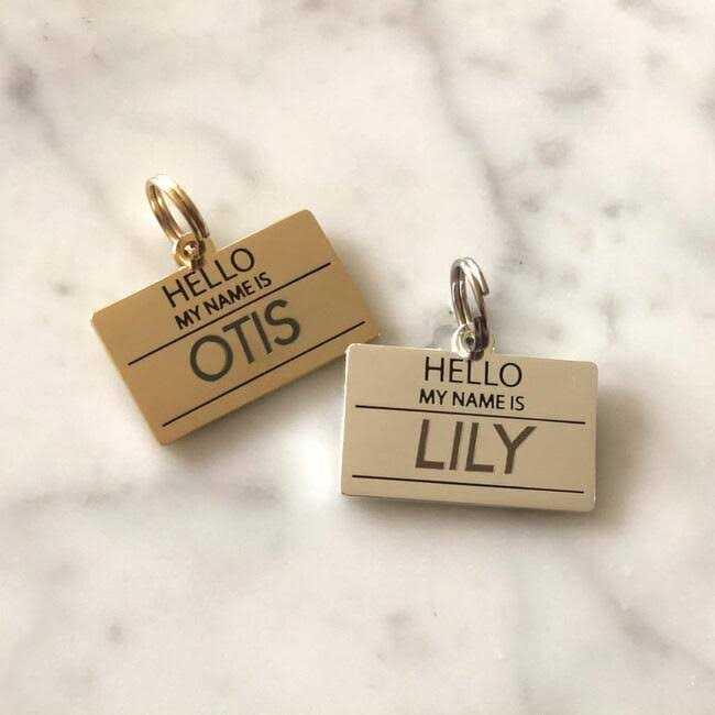 Hello My Name is ID Tag H72464