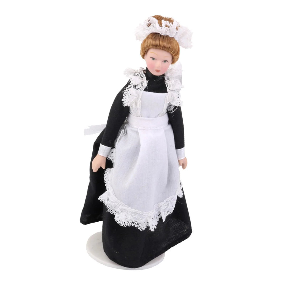 Porcelain Maid Servant Dollhouse Miniature Z566