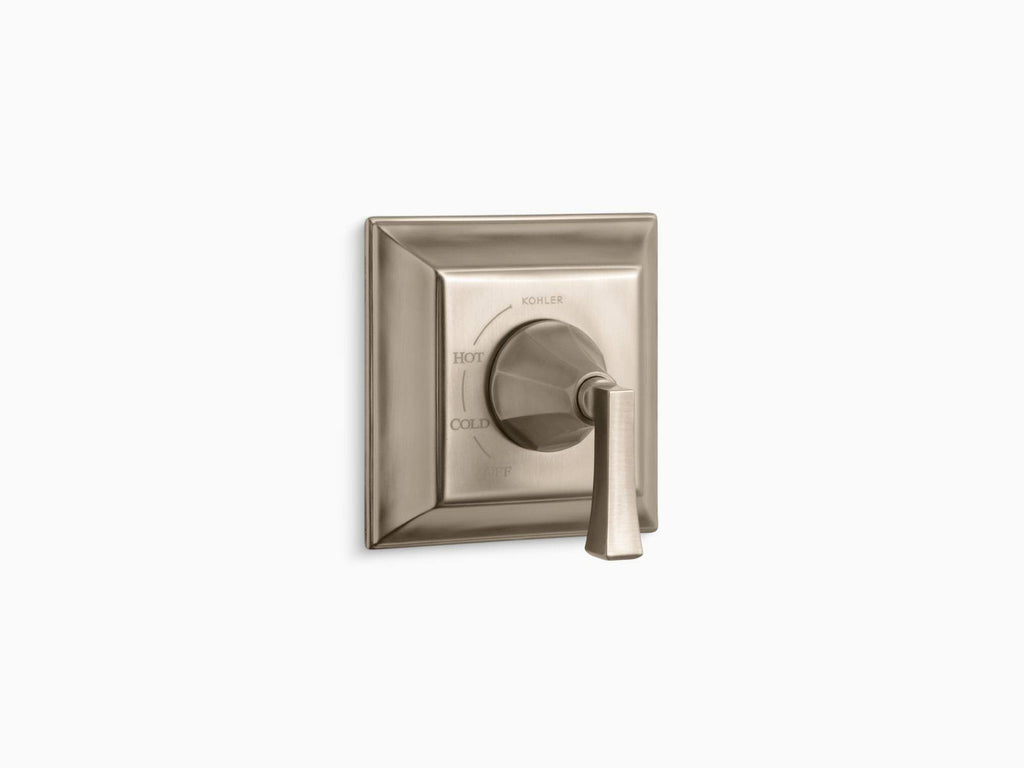 Vibrant Brushed Bronze Valve Trim with Lever Handle H967929