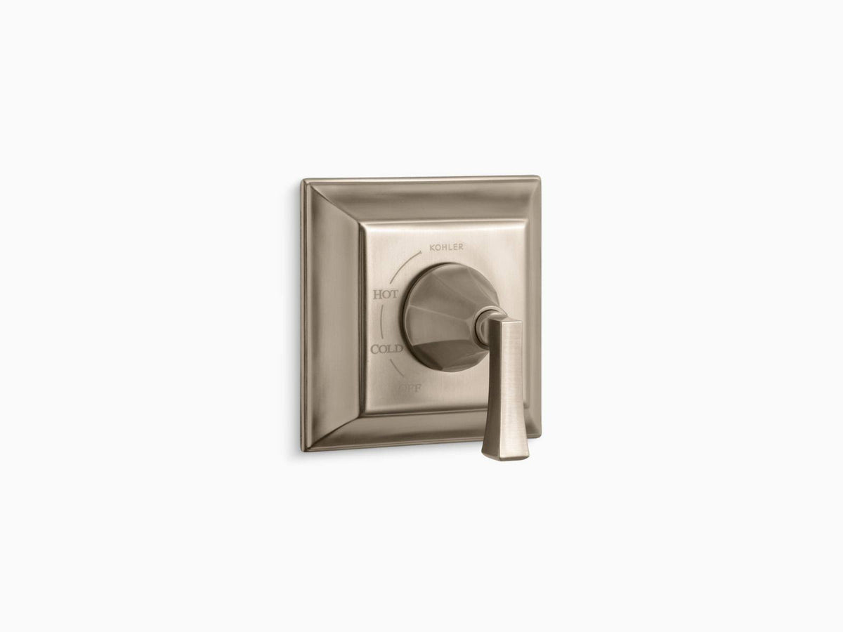 Vibrant Brushed Bronze Valve Trim with Lever Handle H967929
