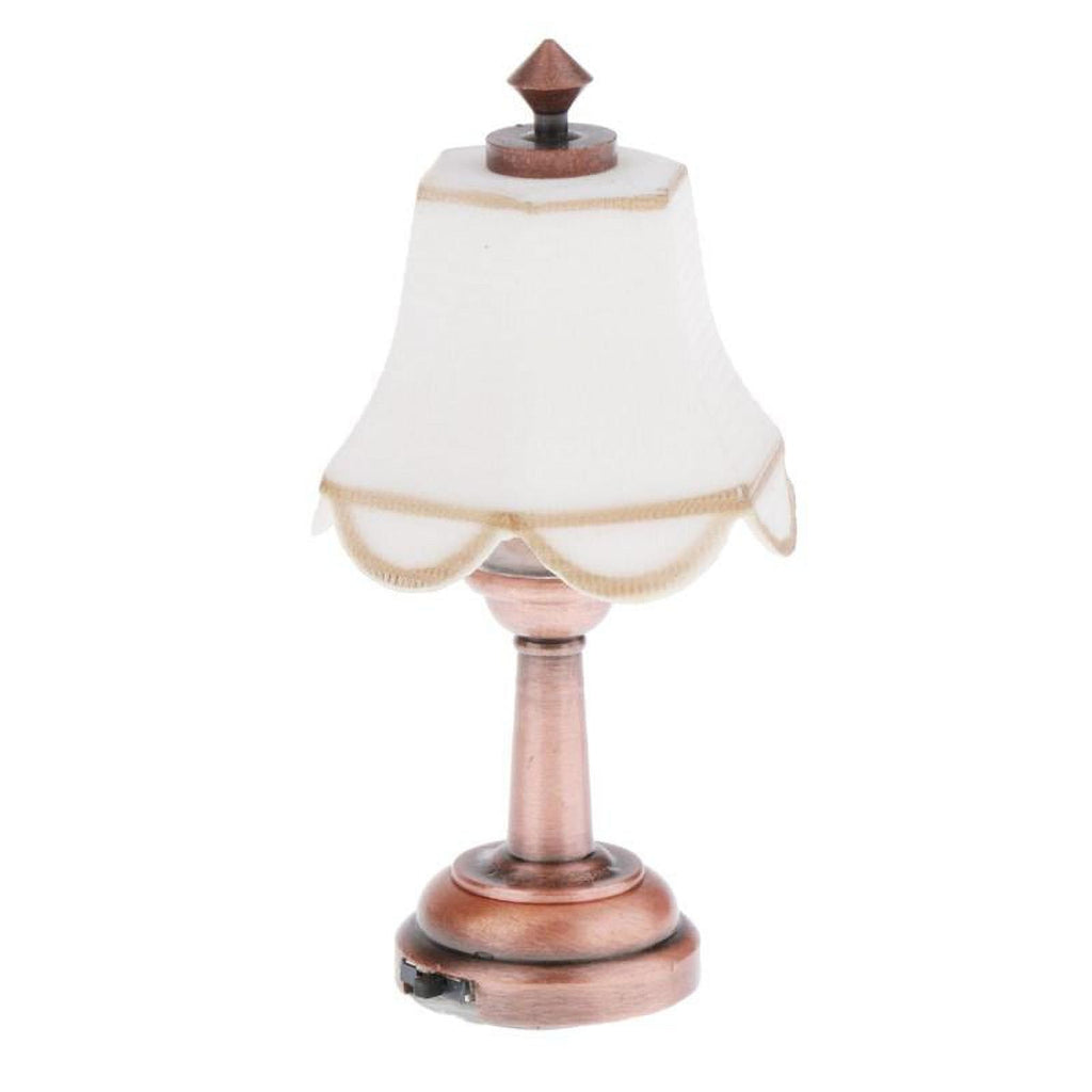 Vintage Metal Dollhouse Desk Lamp S803