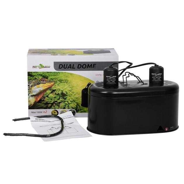 Dual Dome Reptile Heat Lighting Kit S142629