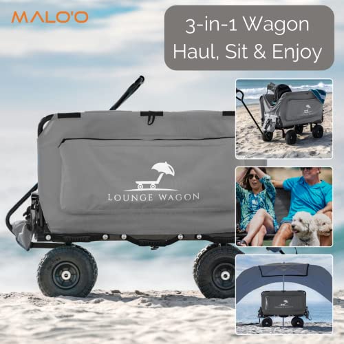 3-in1 Wagon Cart with Cargo Net S65594