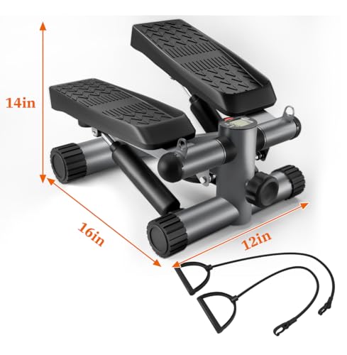 Mini Stepper with Resistance Bands and LCD Monitor H72204