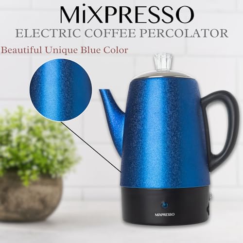Stainless Steel 10 Cup Electric Coffee Percolator Z103348