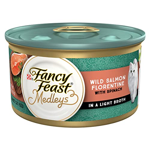 Wet Cat Food, Pack of 24, 3 oz. Cans S13833