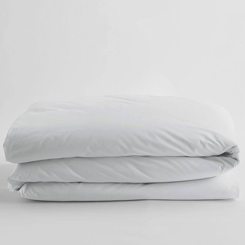 Supima Cotton Percale Duvet Cover - Brown, Size Twin M205