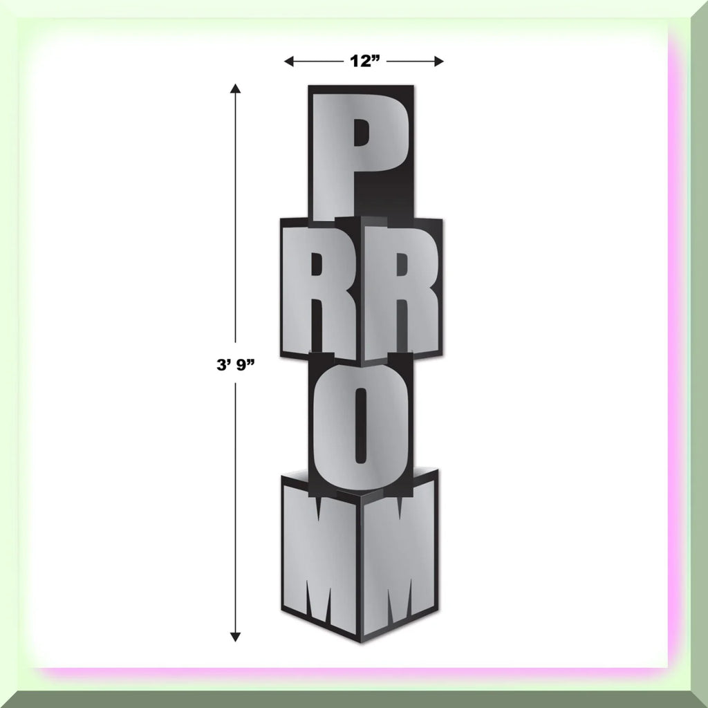 Black/Silver Prom Column H907733