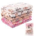 3 Pack Soft Warm Fleece Flannel Pet Blanket N48654