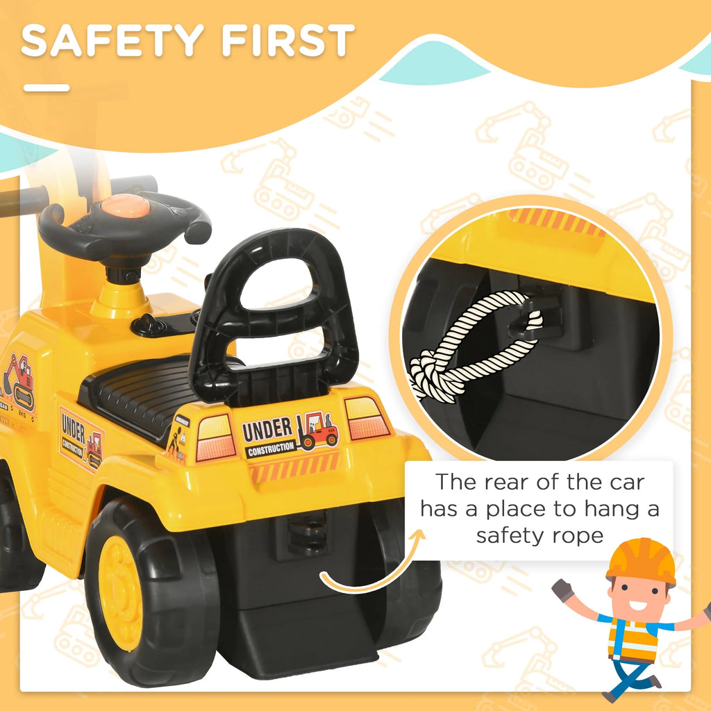 Kids Ride on Tractor with Storage U325