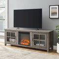 Farmhouse Fireplace TV Stand for TVs Up to 80" C7856