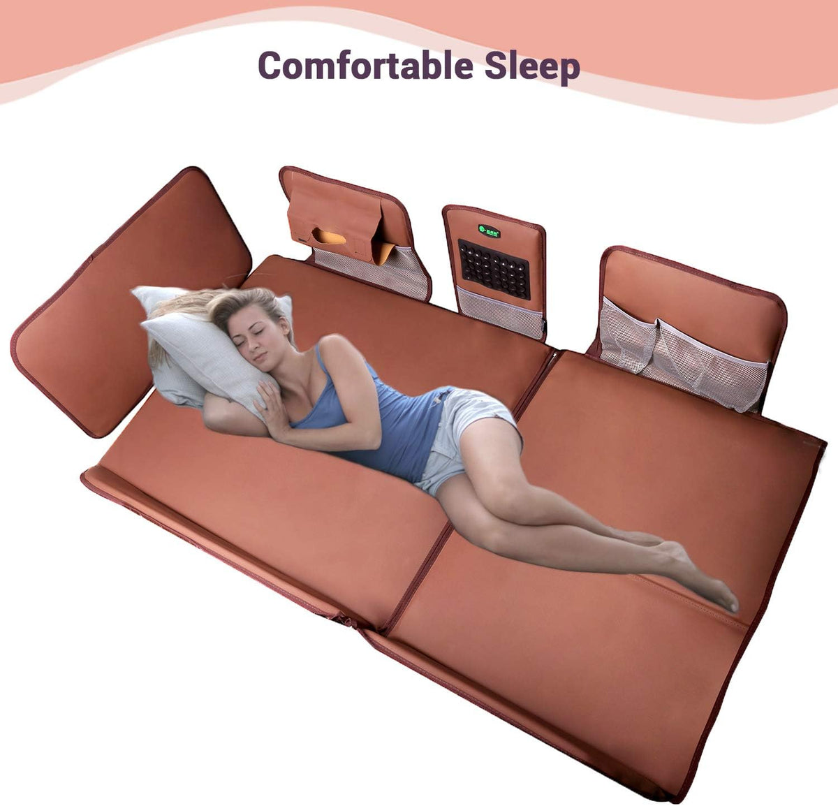 Non-Inflatable Portable Folding Car Mattress W4188