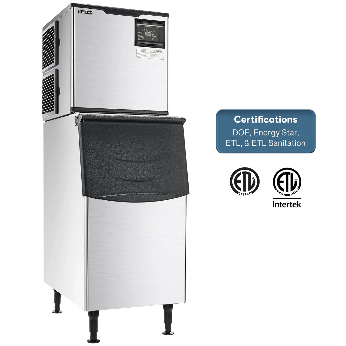Commercial Ice Machine with 275lb Storage V154143