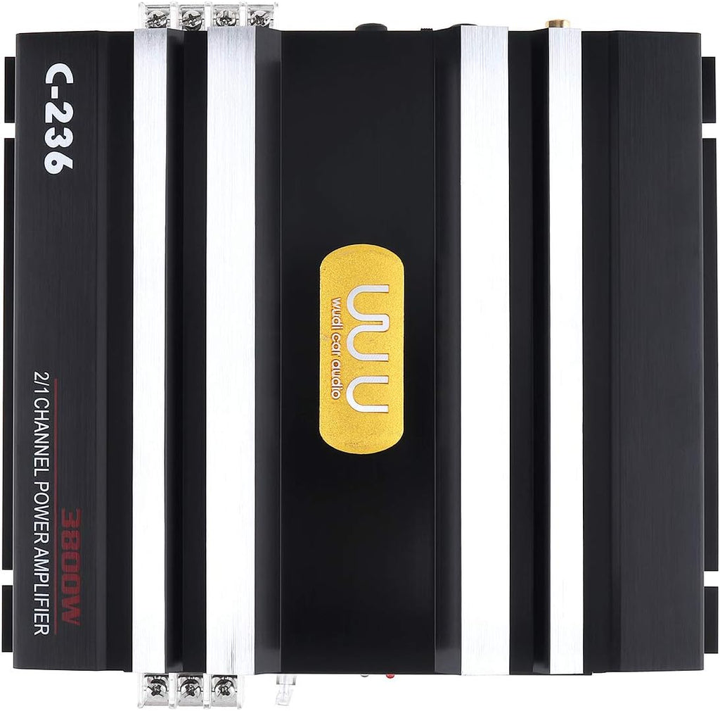 3800W 2 Channel Car Audio Amplifier, Pack of 2 A277819