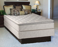 Queen Plush Inner Spring Pillowtop Mattress Set with Bed Frame N1381