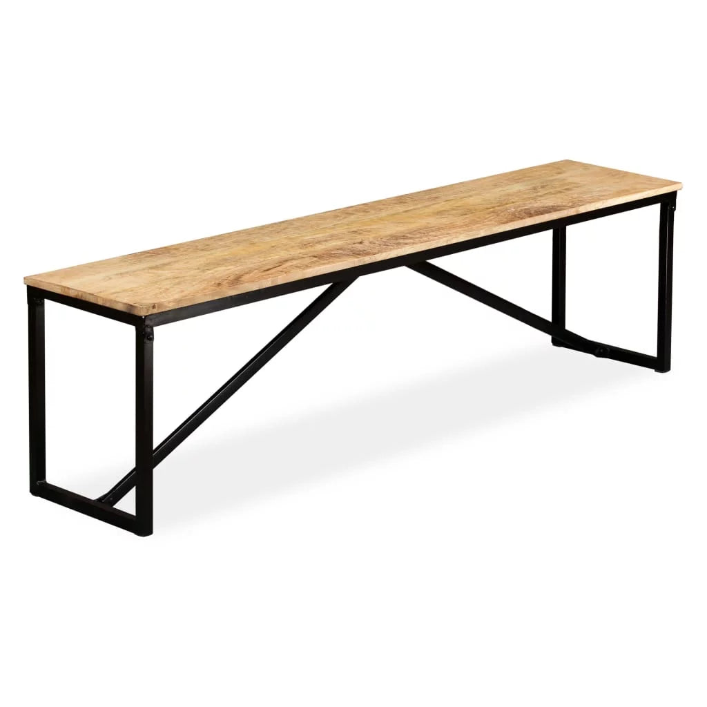 Solid Mango Wood Bench W732