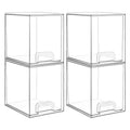 Clear Stackable Acrylic Storage Drawers 2 Pack I251642