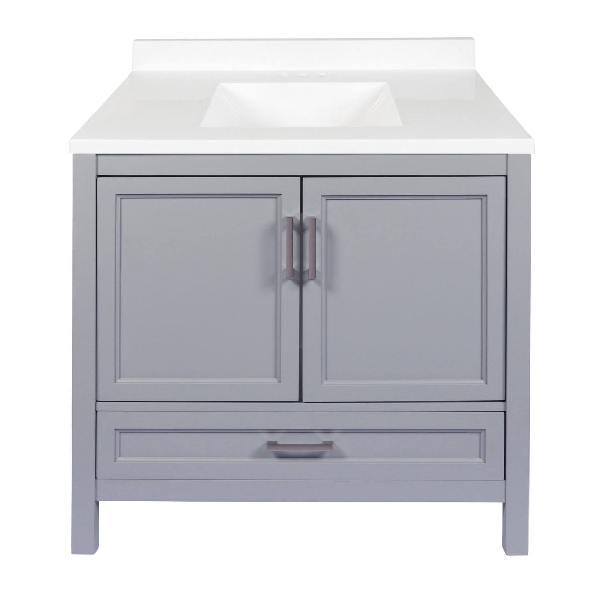 Gray Quartz Bath Vanity 25x22 E107