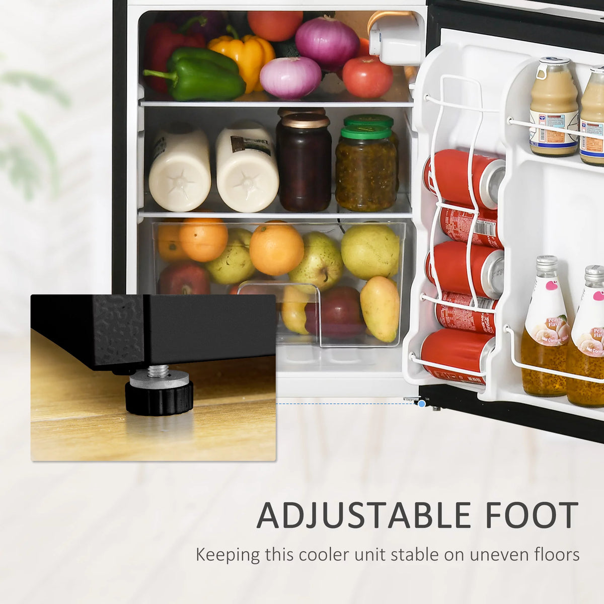 3.2 Cu.Ft Mini Fridge with Freezer E79002