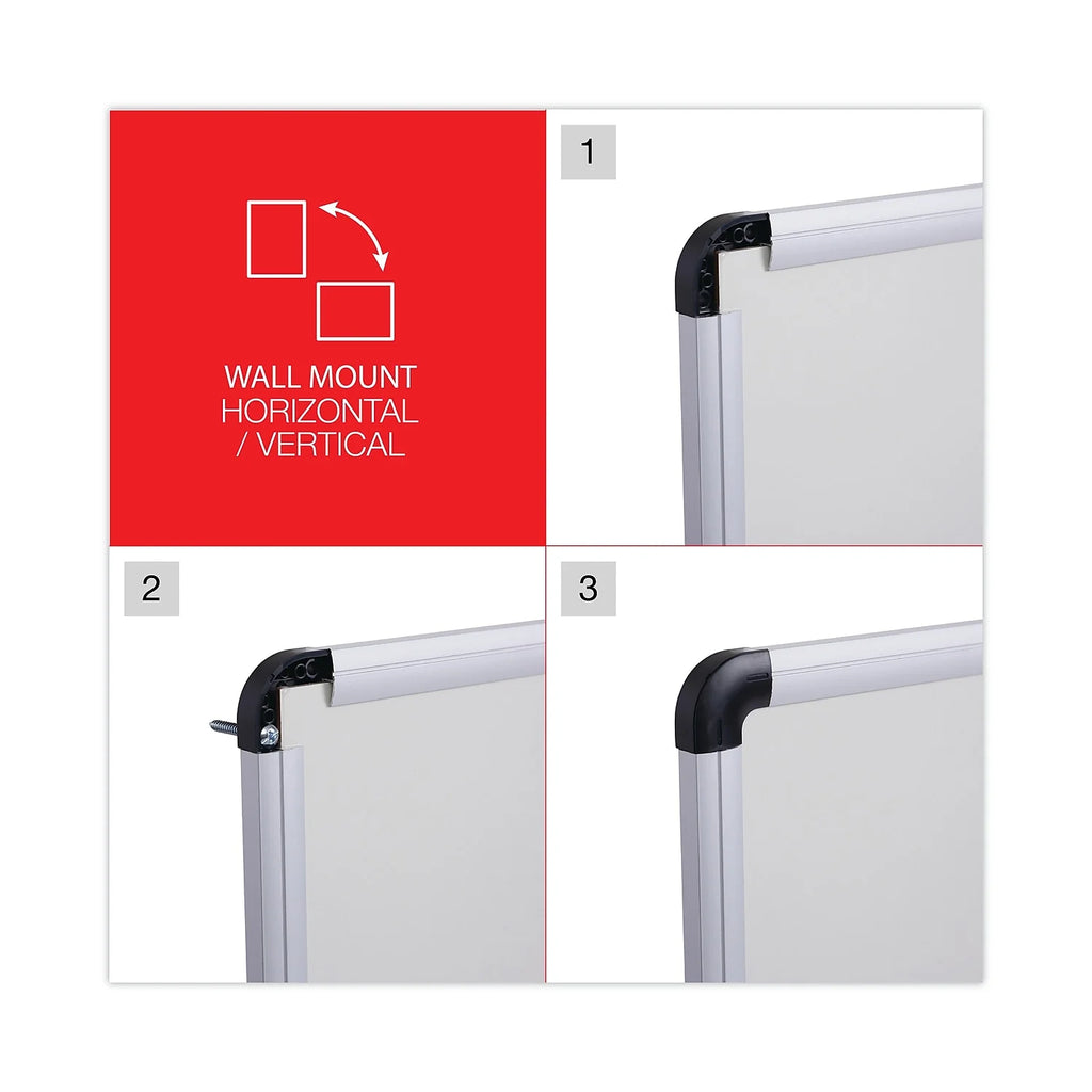 72" x 48" Aluminum Finish Dry Erase Board F363828