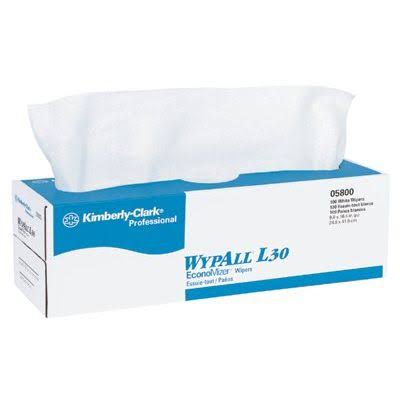 White Pop-Up Box Wipers J553482