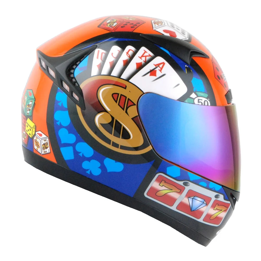 Full Face Motorcycle Helmet B444139