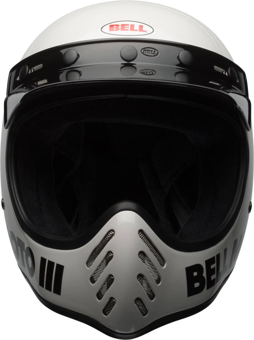 White Motocross Helmet K869