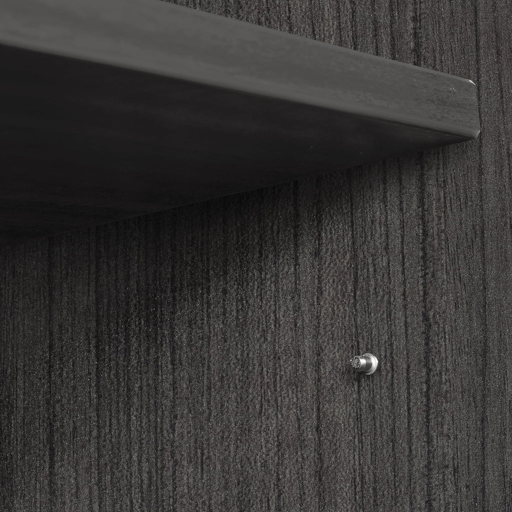 65 in. Ash Grey Wardrobe Cabinet L4774