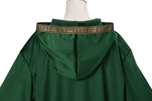 Wizard Robe with Hood Sleeves Halloween Costume Cloak Z902198