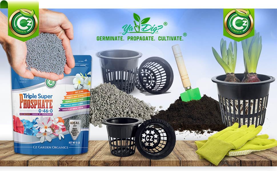 Triple Super Phosphate 0-46-0 Fertilizer TSP Pure Phosphorus Plant Food E211