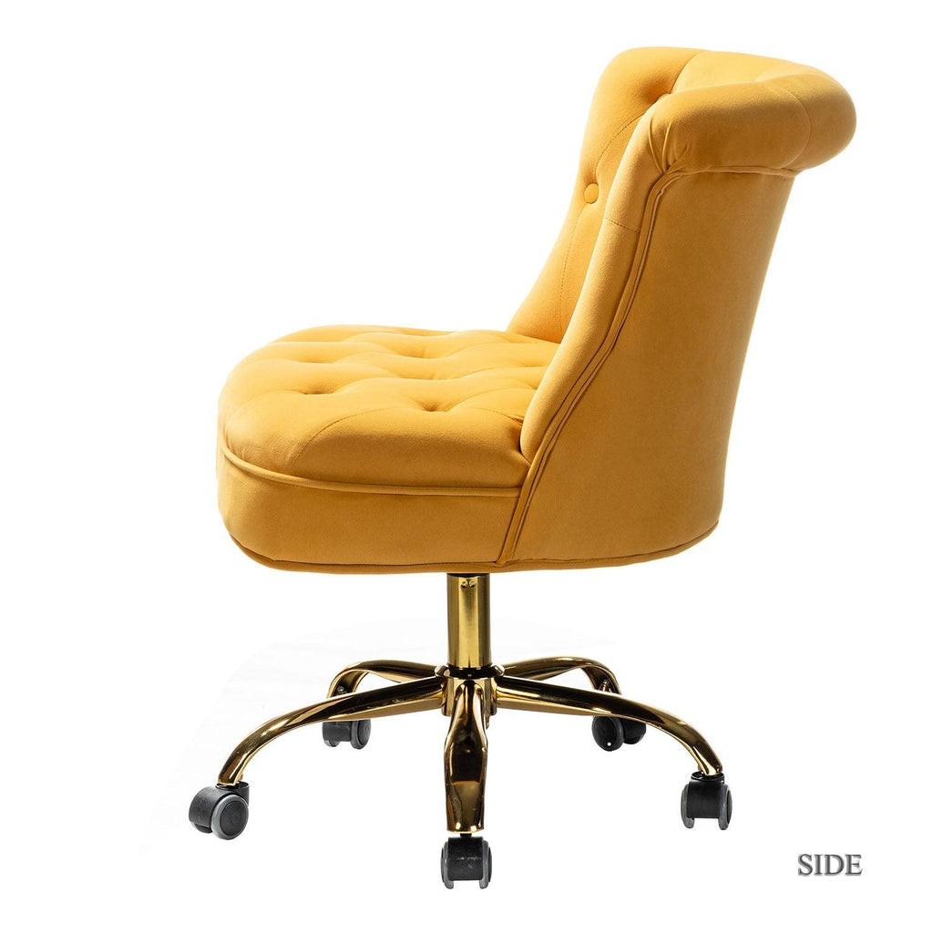 Tan Tufted Back Task Chair X1349