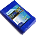 Blue Waterproof Poly Tarp Tarpaulin Pack of 2 H94056
