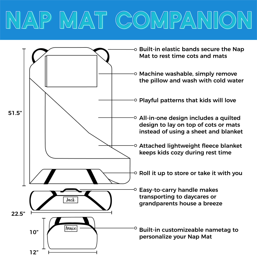 Toddler Nap Mat A6678