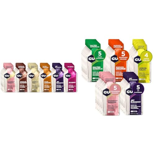 24-Count Assorted Flavors Energy Gel H204