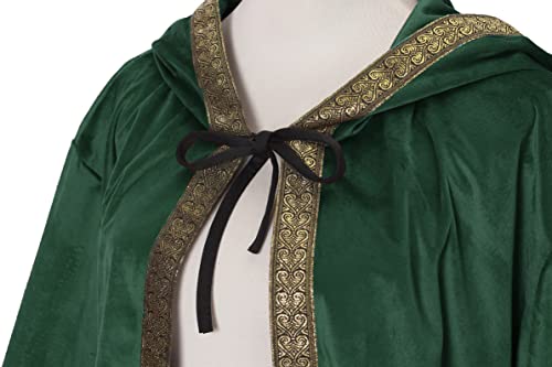 Wizard Robe with Hood Sleeves Halloween Costume Cloak Z902198