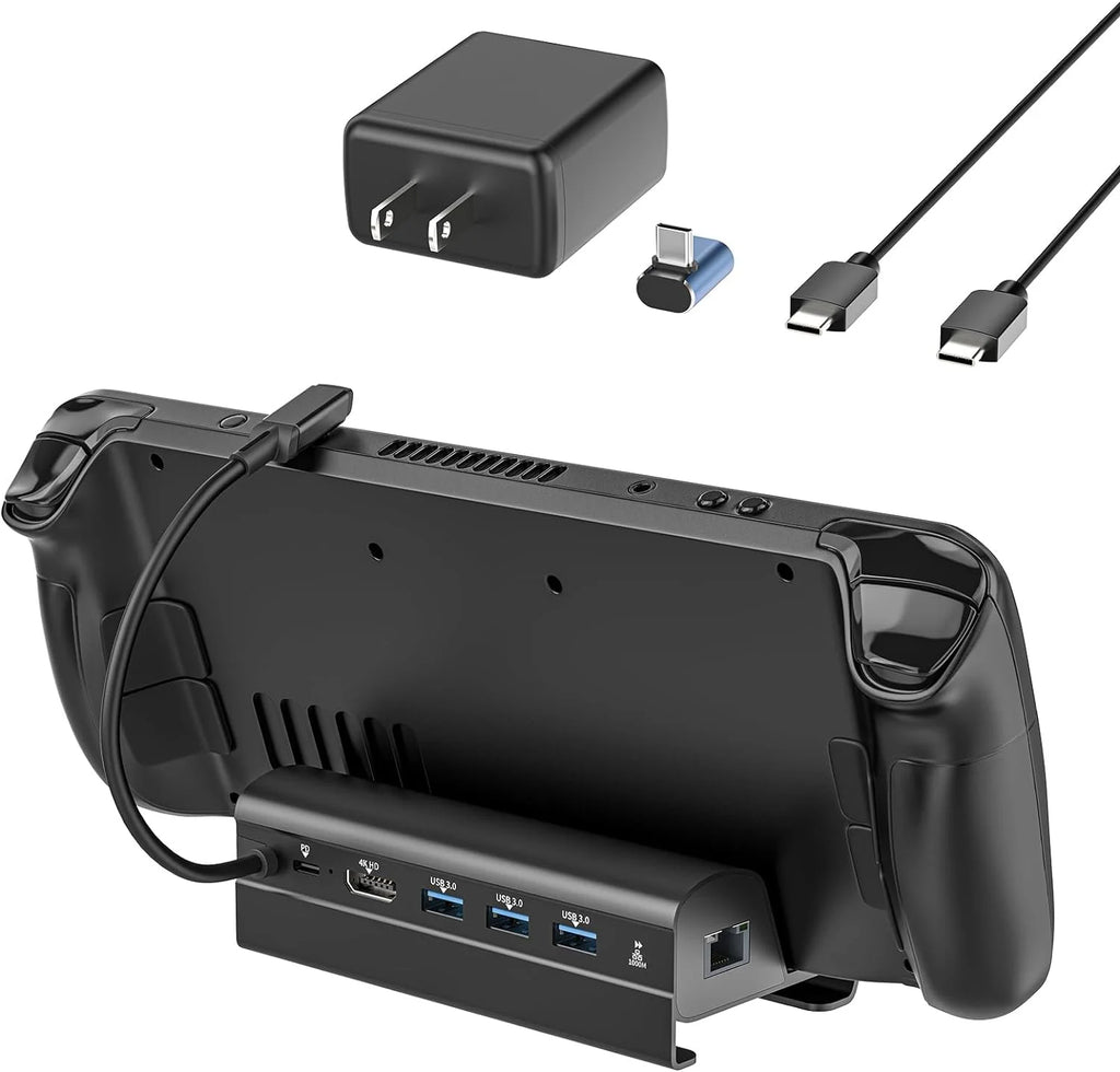 6-in-1 Docking Station with 45W Charger, HDMI 2.0 4K@60Hz N141