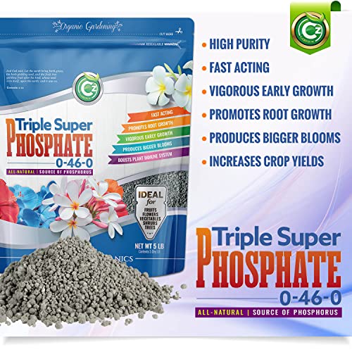 Triple Super Phosphate 0-46-0 Fertilizer TSP Pure Phosphorus Plant Food E211
