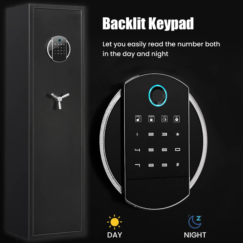 Biometric Fingerprint 3-5 Gun Safe with Alarm System B61999
