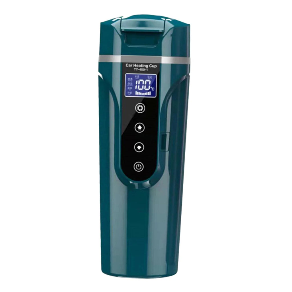 450ml 24V/12V Electric Travel Kettle Dark Green K313