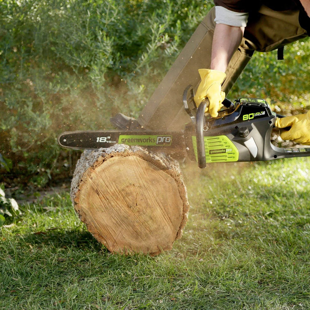 18-Inch 80V Cordless Lithium-Ion Chainsaw U340022
