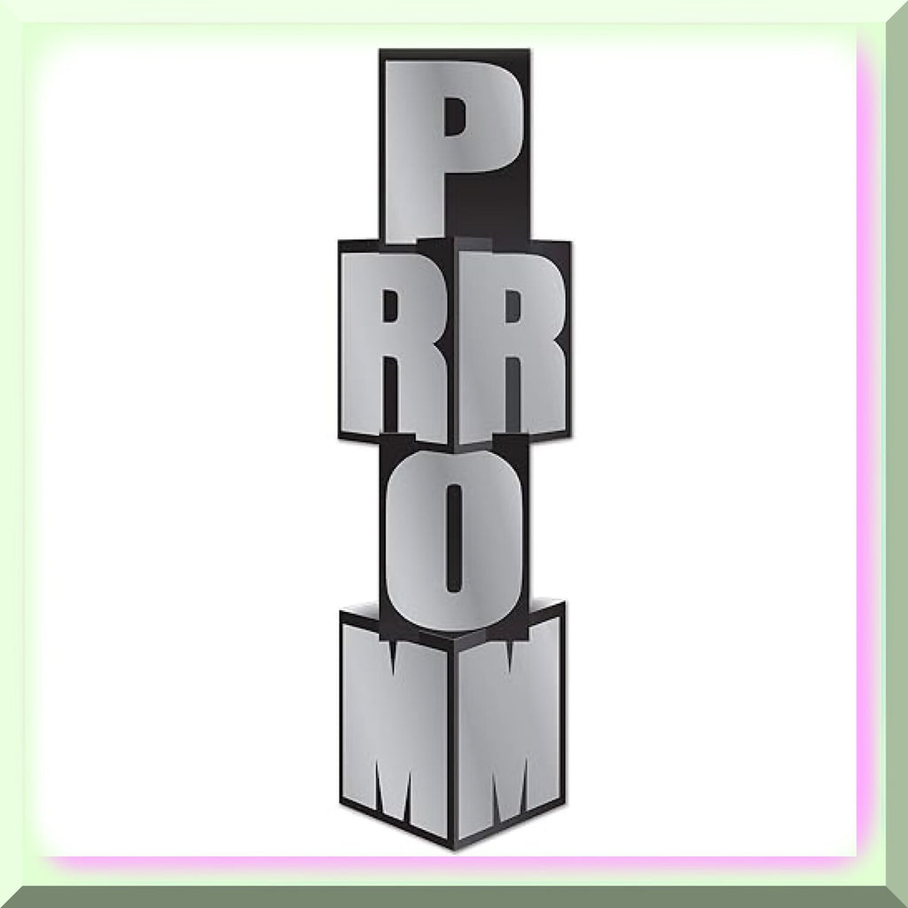 Black/Silver Prom Column H907733