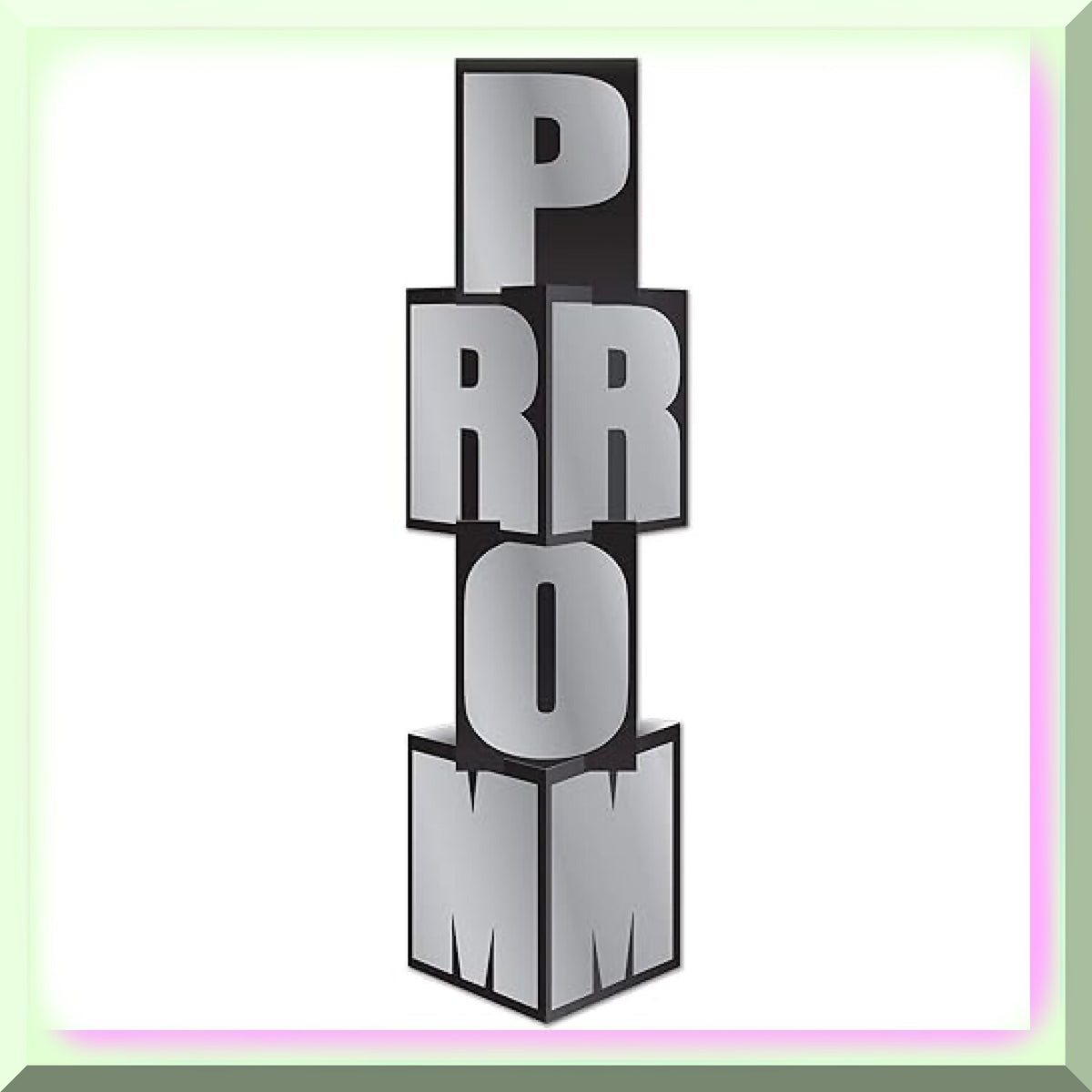 Black/Silver Prom Column H907733