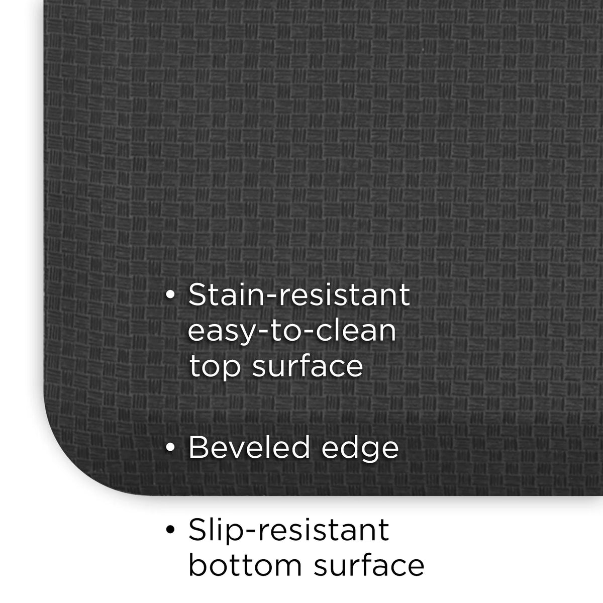 Dark Gray Anti-Fatigue Kitchen Floor Mat H38441