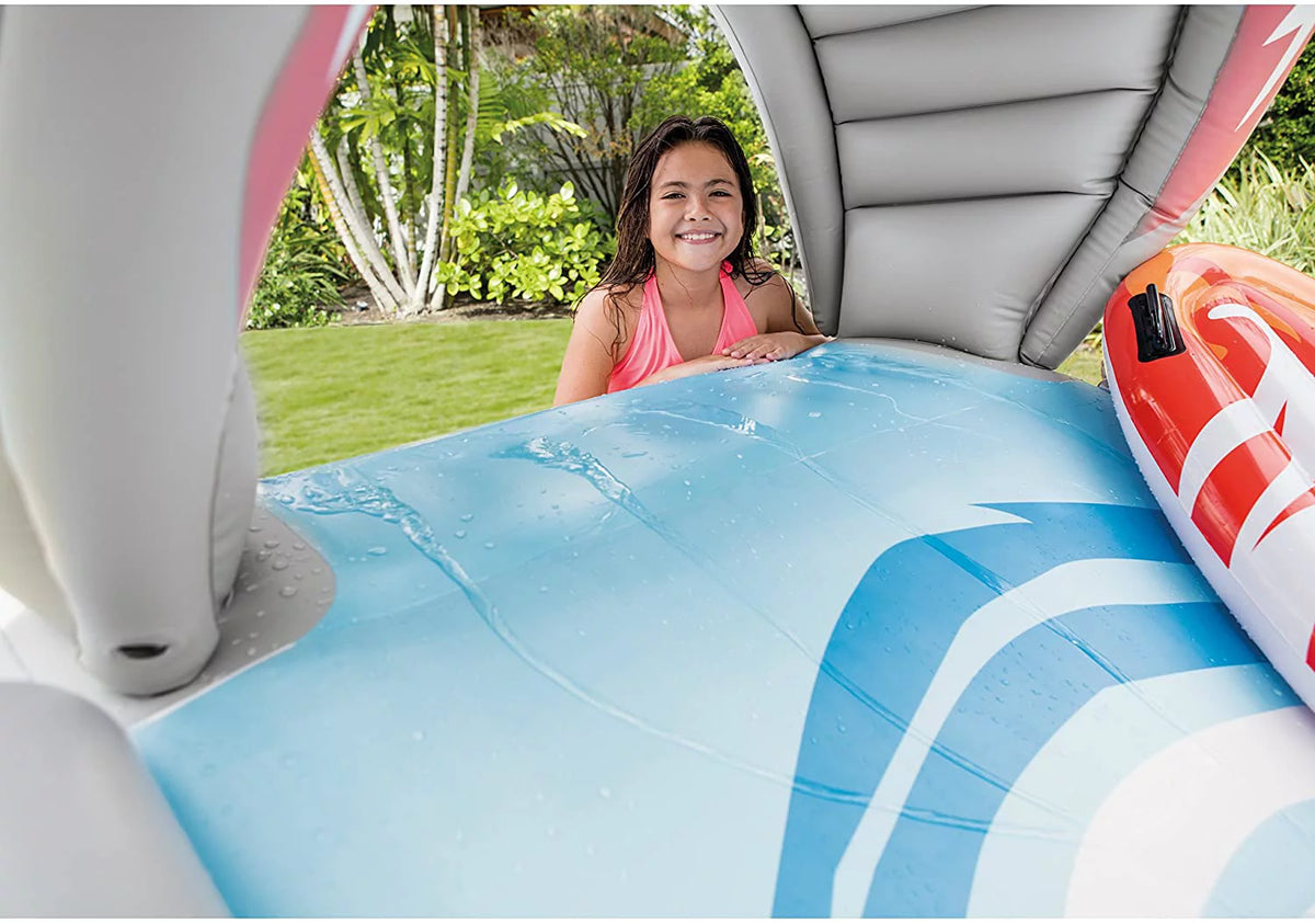 15 Foot Inflatable Shark Water Slide K835