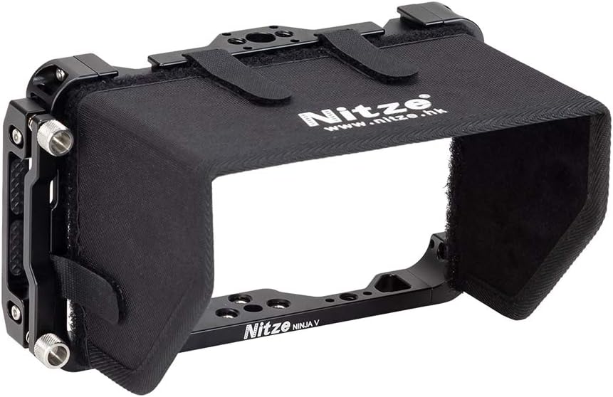5 inch Monitor Cage with Sunhood E137569